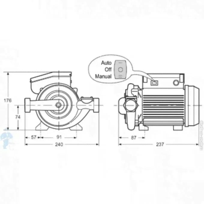 Повысительный насос WILO PB 201EA 3059254 3004782-4