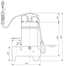 Дренажный насос WILO Drain STS 40/10 (2065872)