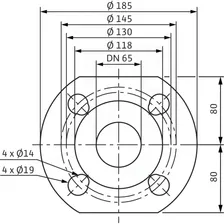 Циркуляционный насос WILO TOP-S 50/15 (3~400/230 V, PN 6/10) 2165533 2080055