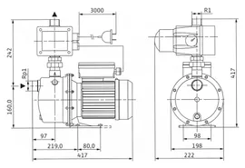 Центробежный насос Wilo Jet FWJ 204