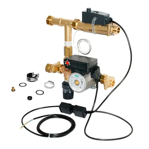 Насосно-смесительный блок Oventrop Regufloor H 1" с насосом Wilo E15/ 1-5-0