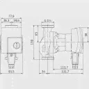 Циркуляционный насос Wilo Yonos PICO 25/1-4-(ROW) (4215513)