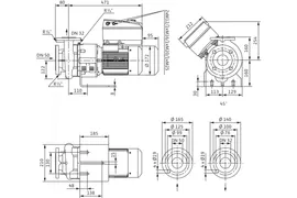 Блочный насос Wilo BL-E40/110-1,5/2